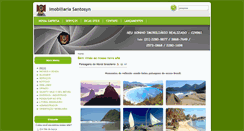 Desktop Screenshot of imobiliariasantosyn.com.br